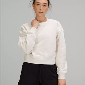 Lululemon Softstreme Perfectly Oversized Cropped Crew